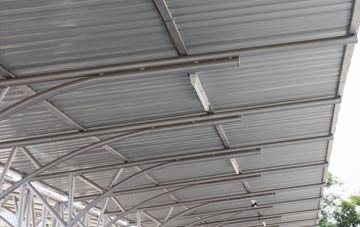 installing Bryn Dulas metal roofing